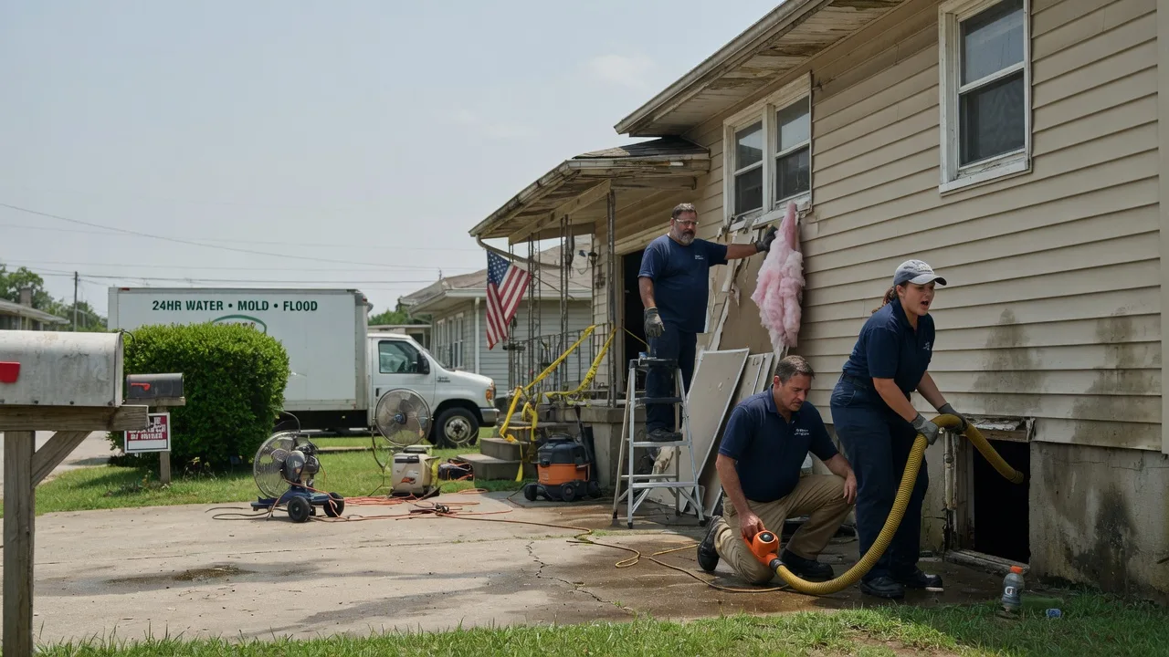 Water Damage Repair in Railroad, PA near me